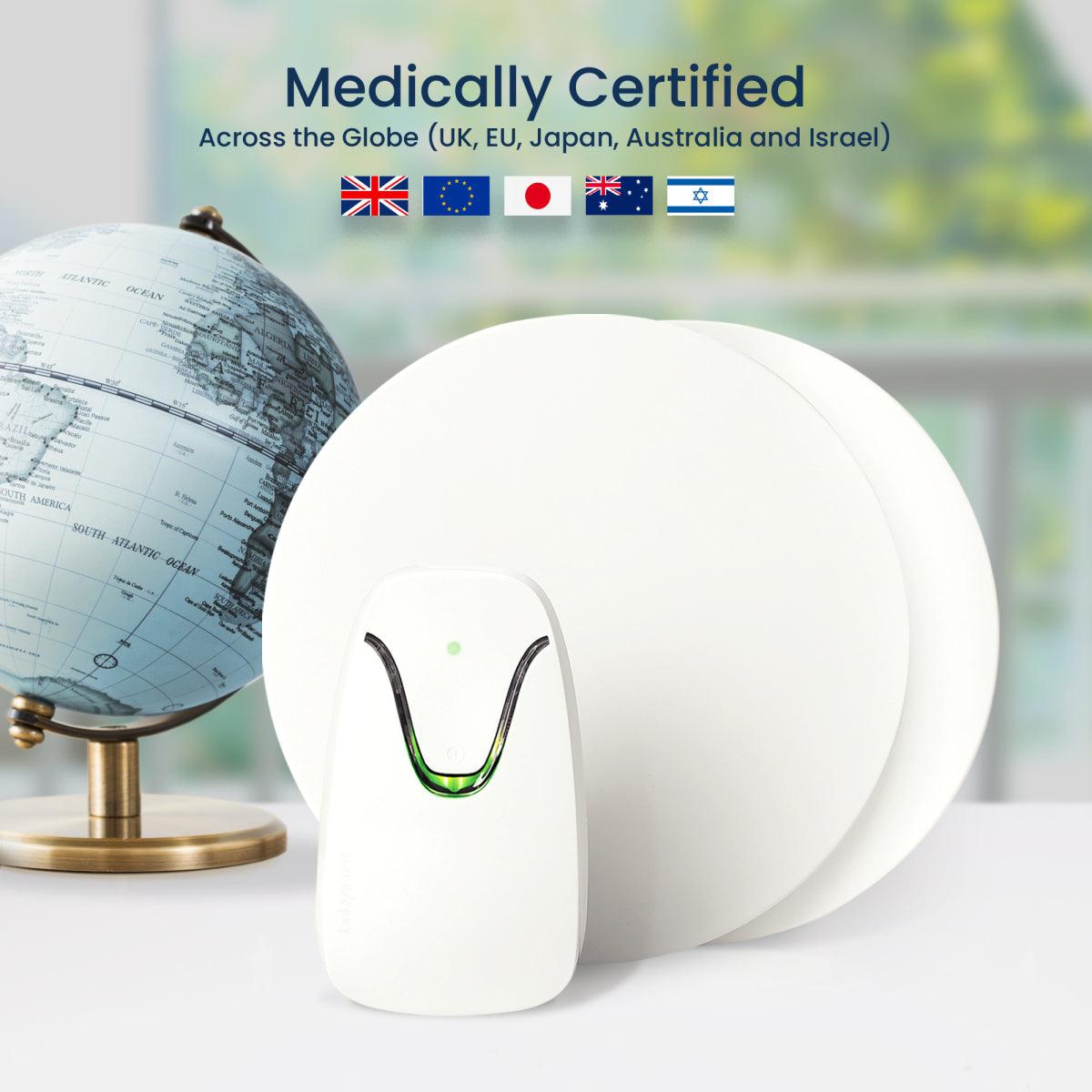 Babysense 7 & V43: Video Baby Monitor with Real Time No Breathing & Irregularity Alerts, 2 Cameras